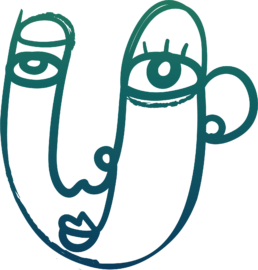 Illustration of an abstract face curious about what happens during the study