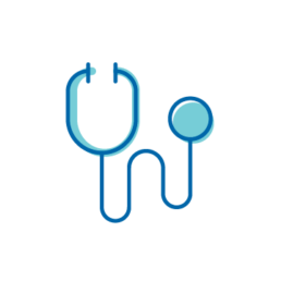 Stethoscope Icon, Physical Exam